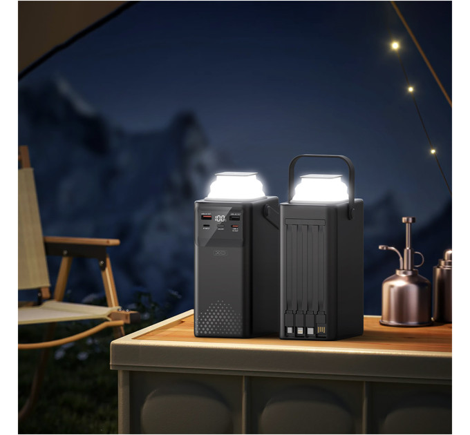 Універсальна мобільна батарея XO PR28780000mAh Black