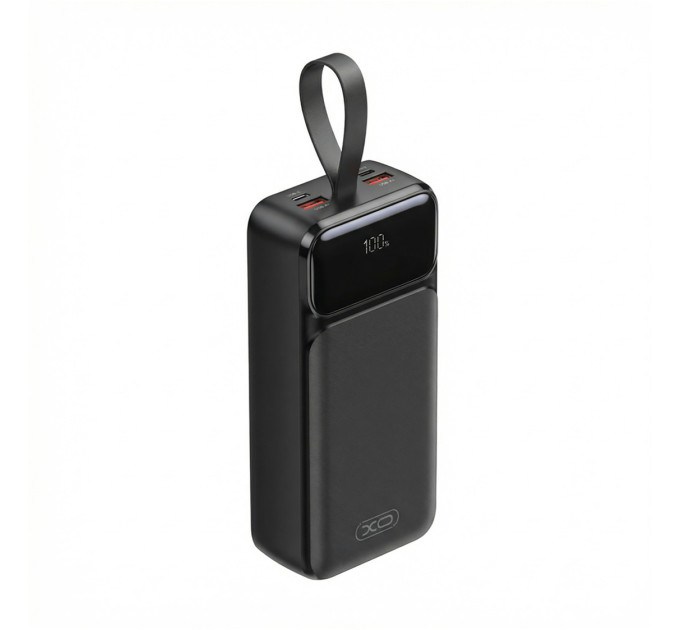 Універсальна мобільна батарея XO PR298 30000mAh Black