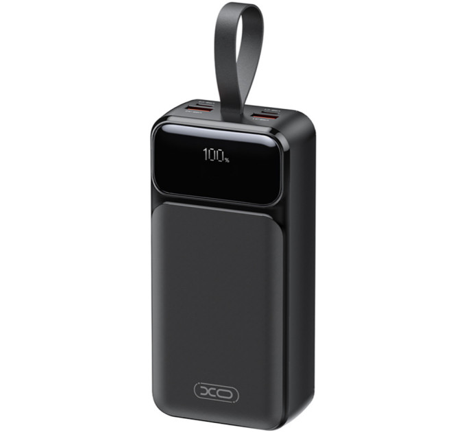 Універсальна мобільна батарея XO PR298 30000mAh Black