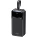 Універсальна мобільна батарея XO PR298 30000mAh Black