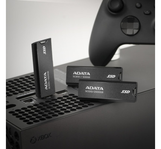 ADATA Накопичувач SSD USB 3.2 500GB SD610 ADATA (SC610-500G-CBK/RD)