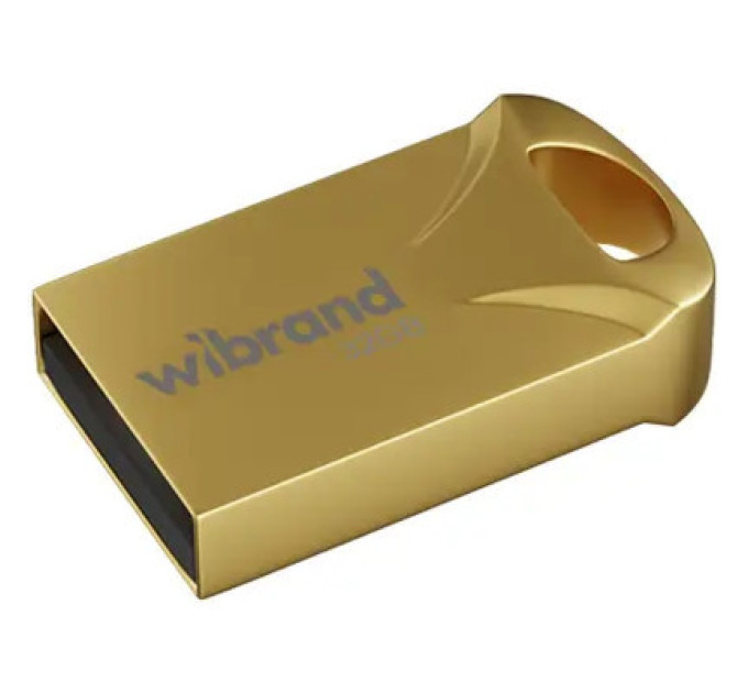 Wibrand USB флеш накопичувач Wibrand 32GB Hawk Gold USB 2.0 (WI2.0/HA32M1G)