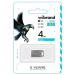 Wibrand USB флеш накопичувач Wibrand 4GB Hawk Silver USB 2.0 (WI2.0/HA4M1S)