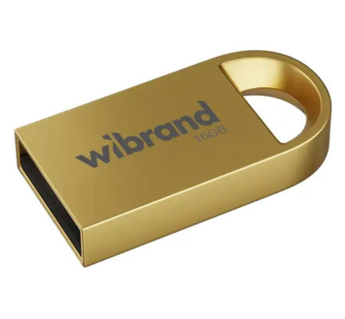 Wibrand USB флеш накопичувач Wibrand 16GB lynx Gold USB 2.0 (WI2.0/LY16M2G)