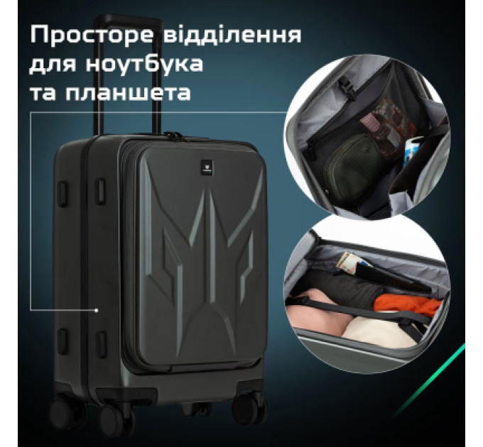 Acer Валіза Acer Predator Street_Sty 20'' Black (GP.BAG11.003)