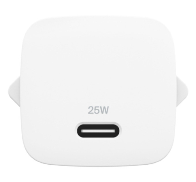 Belkin Зарядний пристрій Belkin USB-C PD25W PPS white (WCA012KQWH)
