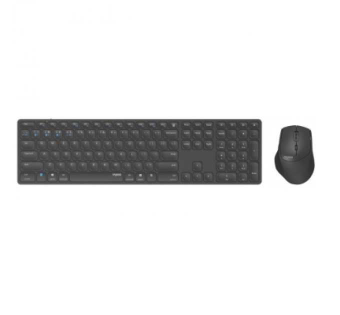 Rapoo Комплект Rapoo 9800M Wireless Dark grey (9800M Dark grey)