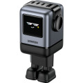 Ugreen Зарядний пристрій Ugreen 1xUSB + 3xUSB-C GaN 100W Robot X688 gray (45515B)