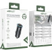 Acefast Зарядний пристрій Acefast 1xUSB-C + 1xUSB 95W car adapter B16 black (6974316284970)