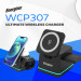 Energizer Зарядний пристрій Energizer 15W 3-in-1 magnetic wireless black (WCP307)