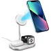 Energizer Зарядний пристрій Energizer 15W 3-in-1 magnetic wireless white (WCP303)