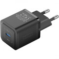Vention Зарядний пристрій Vention 1xUSB-C PD20W GaN + cable USB-C to USB-C black (TZ-FEPB0-EU-01)
