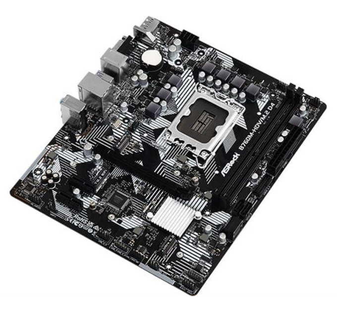 Материнская плата  ASRock B760M-HDV/M.2 D4 (s1700/B760/DDR4/mATX)