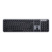2E Клавіатура мембранна 2E KS240 110key, WL/BT, EN/UK/RU, сіро-чорний