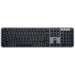 2E Клавіатура мембранна 2E KS240 110key, WL/BT, EN/UK/RU, сіро-чорний