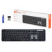 2E Клавіатура мембранна 2E KS240 110key, WL/BT, EN/UK/RU, сіро-чорний