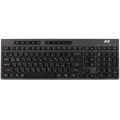 2E Клавіатура мембранна 2E KS280 120key, WL/BT, EN/UK/RU, silent, чорно-сіра