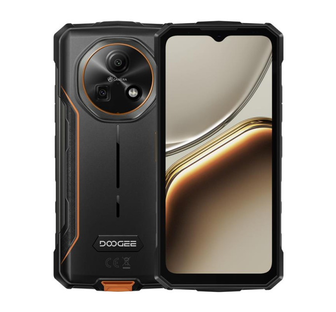 Смартфон Doogee Fire 5 6.6" 3/64ГБ, 2SIM, 13000мА•год, помаранчевий