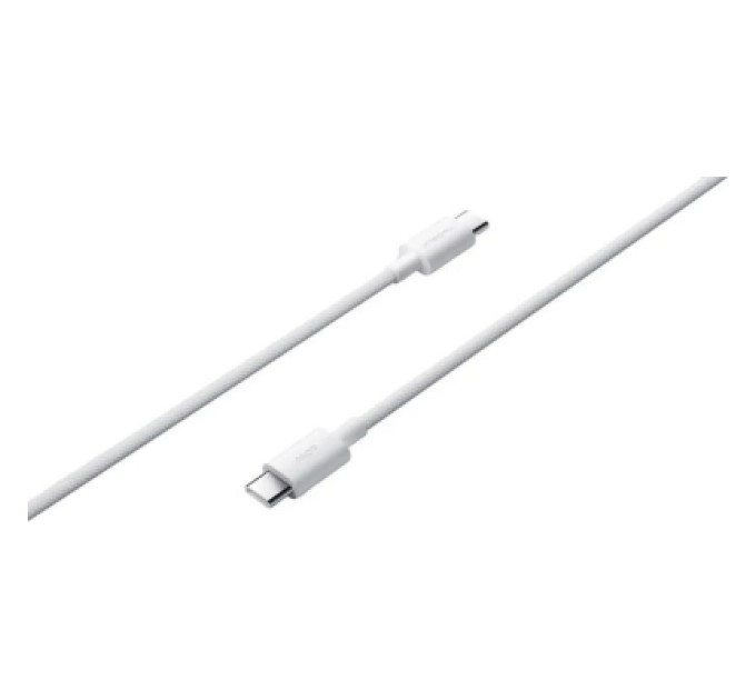 Дата кабель USB-C to USB-C 1.0m 60W 3A braided white Xiaomi (1169401)