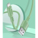 Дата кабель USB 2.0 AM to Micro 5P 1.0m soft silicone green ColorWay (CW-CBUM042-GR)
