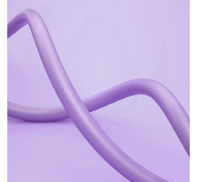Дата кабель USB 2.0 AM to Micro 5P 1.0m soft silicone violet ColorWay (CW-CBUM044-PU)