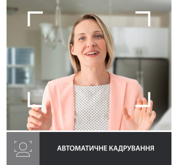 Logitech Веб-камера Logitech Brio 500 Rose (960-001421)