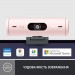 Logitech Веб-камера Logitech Brio 500 Rose (960-001421)