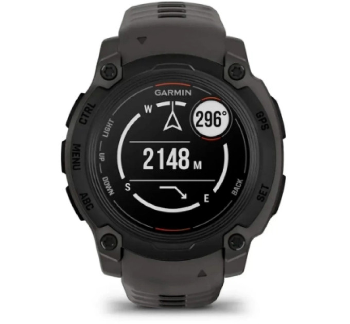 Garmin Смарт-годинник Garmin Instinct E, 40 mm, Black Bezel with Charcoal Band, GPS смарт-годинник (010-02932-00)