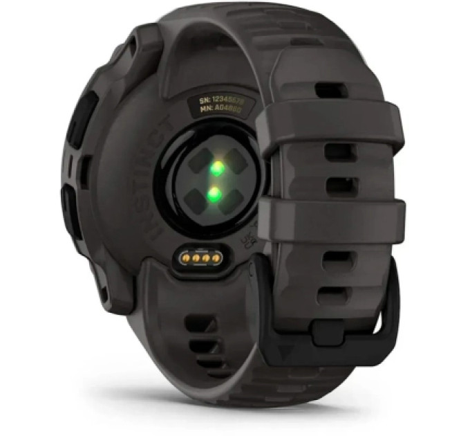 Garmin Смарт-годинник Garmin Instinct E, 40 mm, Black Bezel with Charcoal Band, GPS смарт-годинник (010-02932-00)