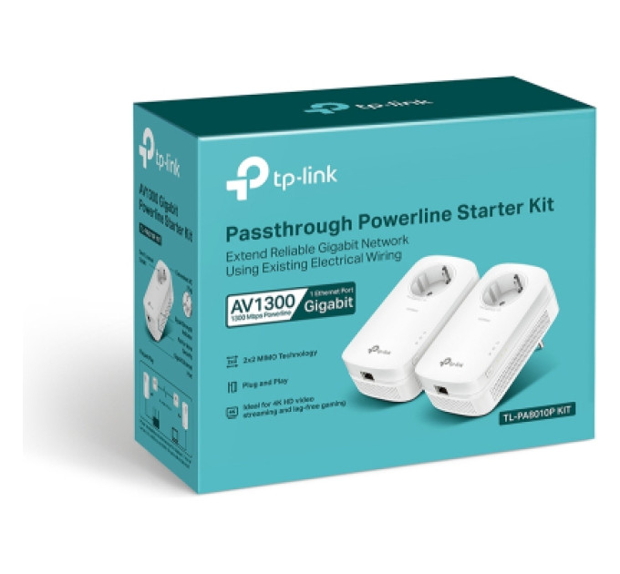 Адаптер Powerline TP-Link TL-PA8010PKIT