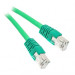 Cablexpert Патч корд Cablexpert PP6A-LSZHCU-G-0.5M, S/STP, литий, 50u" штекер із фіксатором, 0.5 м, зелений