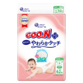 GOO.N Підгузки GOO.N Plus 4-8 кг Розмір S, на ліпучках 62 шт (21001496)