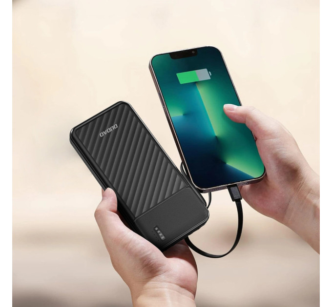 Dudao Батарея універсальна Dudao K11 10000mAh (6977196681853)