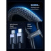 Ugreen Дата кабель UGREEN USB-C to USB-C PD Fast Charging Cable 2m Ugreen (75732)