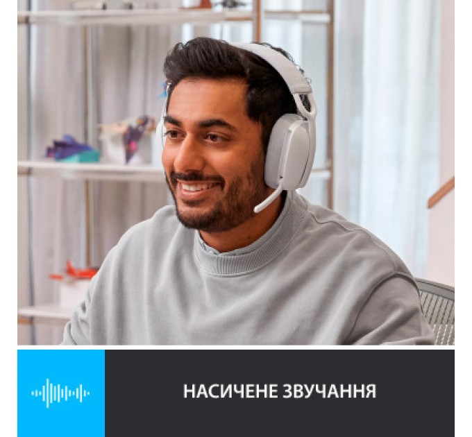 Logitech Навушники Logitech Zone Vibe 100 Wireless Off-White (981-001219)