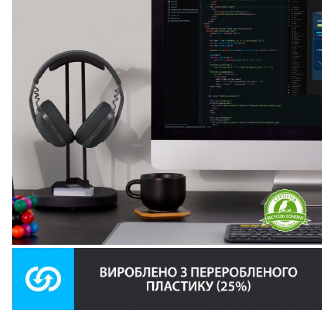 Logitech Навушники Logitech Zone Vibe 100 Wireless Off-White (981-001219)