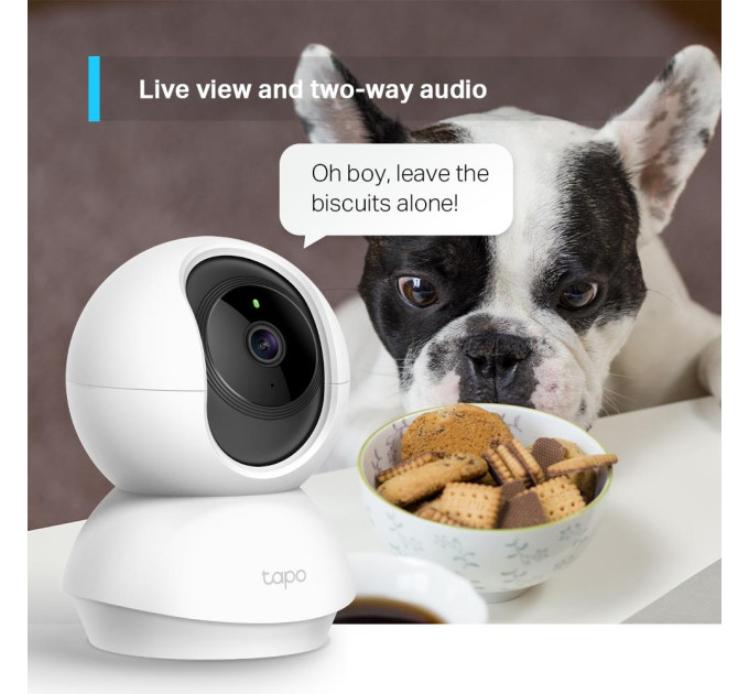 Панорамна домашня WiFi камера, Tapo C210 TP-LINK