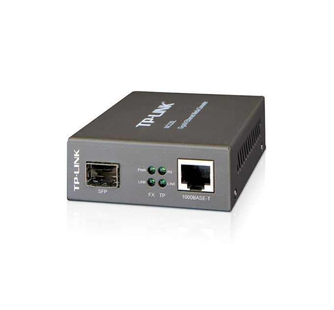 Медіаконвертер TP-LINK MC220L Gigabit Fiber Converter