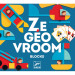 Djeco Настільна гра Djeco Набір дерев'яних геометричних фігур Ze Geo Vroom (DJ06436)