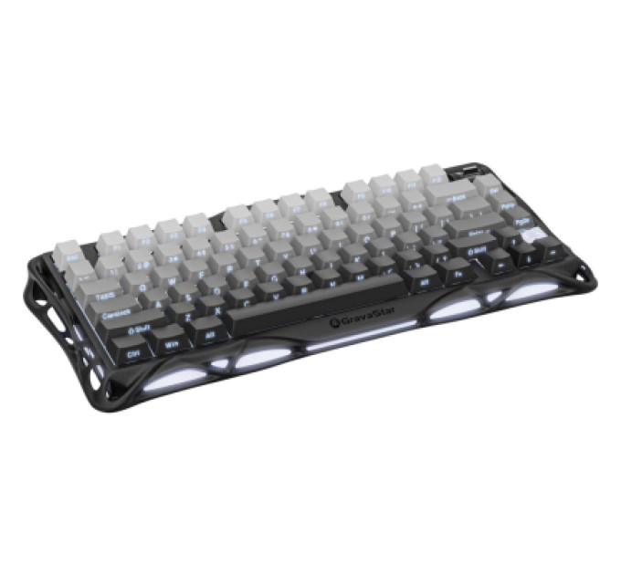 GravaStar Клавіатура GravaStar Mercury K1 TKL Wireless/Bluetooth/USB UA Black (GSK1_GBLK)