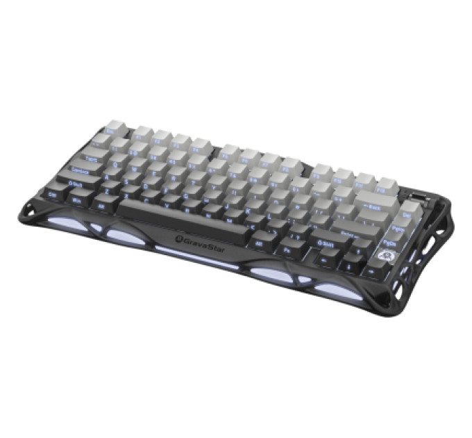 GravaStar Клавіатура GravaStar Mercury K1 TKL Wireless/Bluetooth/USB UA Black (GSK1_GBLK)