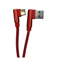 XoKo Дата кабель USB 2.0 AM to USB-C 1.0m 2.4A 90° corner red XoKo (XK-CTC-001-RD)