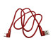 XoKo Дата кабель USB 2.0 AM to USB-C 1.0m 2.4A 90° corner red XoKo (XK-CTC-001-RD)