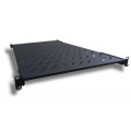 Hypernet Полка 19" 1U глиб. 800мм, в шкафи глибиною 1000мм, чорна Hypernet (U-FS-100-BLACK)