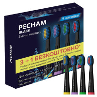Насадки для зубної щітки Pecham Travel Black (4820301550051) Насадки для зубної щітки Pecham Travel Black (4820301550051)
