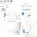 ACCLAB Зарядний пристрій ACCLAB AL-TC224 2хUSB 5В/2,4A/12W (1283126538834)