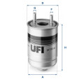 UFI Фільтр паливний UFI 24.113.00