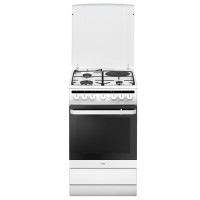 Комбінована плита  AMICA 58ME4.38HZPMS(W) ECO (54021)