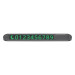 Proove Карта парковки Proove Parking Number Plate Metal Lock Dark Gray (AAPM00000005)