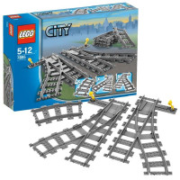 Конструктор LEGO City Залізничні стрілки 8 деталей (60238)
